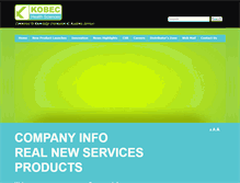 Tablet Screenshot of kobeconline.com